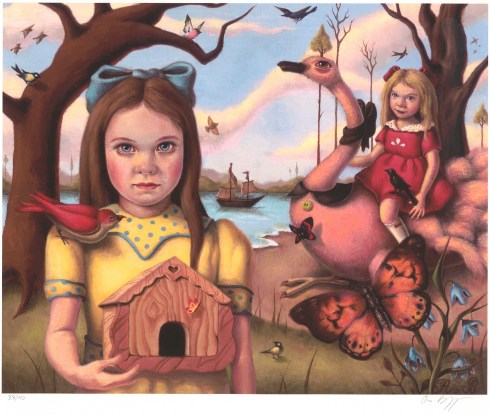 Ana Bagayan, Butterfly House, stampa giclée, 28x36 cm.