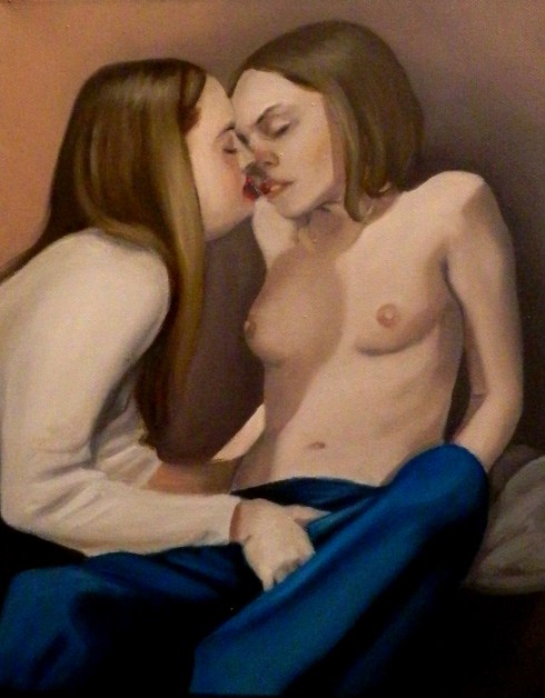 Giuliano Sale 2013  olio su tela 30x24 -We can make our fun anyway-