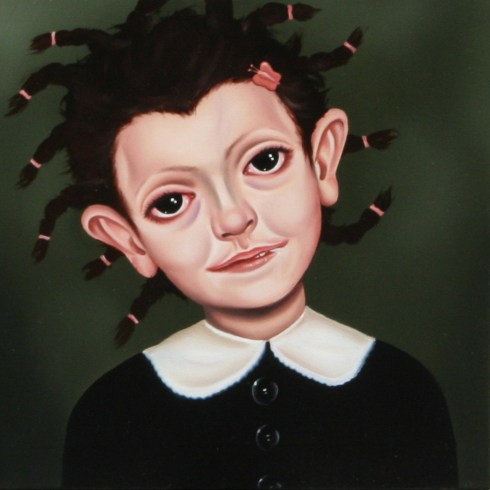 Giuliano Sale, Senza titolo, olio su tela, 30X30 cm., 2008
