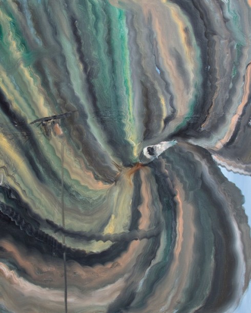 Dio ti guarda dall arcobaleno, Olio su tela, cm 50 x 60, 2011