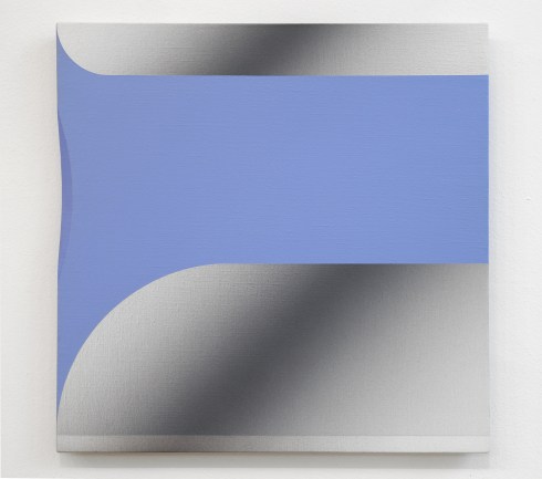 Giuliano Barbanti, SS:azzurro-2gc, 50x50 cm., 1982.