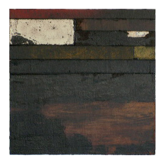 El Embrujo del Hombre del Saco 2008 Calco in gomma acrilica su tela cm 78x84