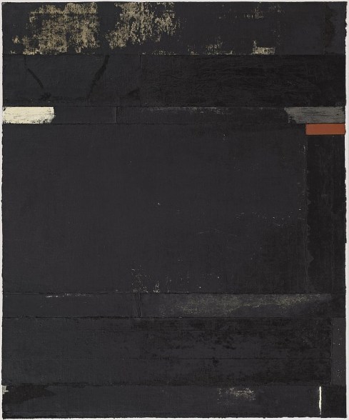 El hombre del saco, 2009  Abdruck von Kautschuk und Acrylgummi auf Leinwand  150 x 125 cm