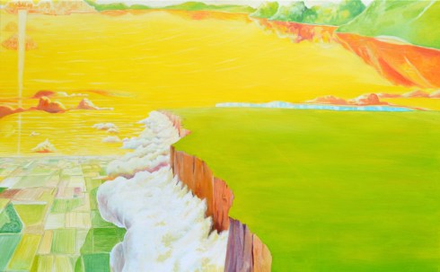 Carlo Cofano, Madre, olio su tela, 50x80 cm., 2014