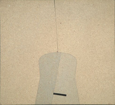 AC murale 143, acrilico su pavatex, 35x38 cm., 1972