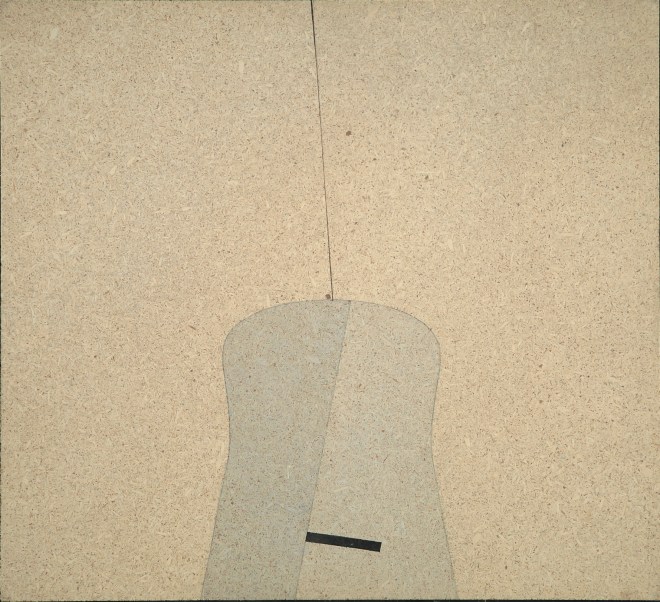 AC murale 143, acrilico su pavatex, 35x38 cm., 1972