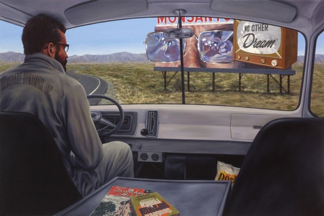 Eric White, No other dream, 2014, olio su tela