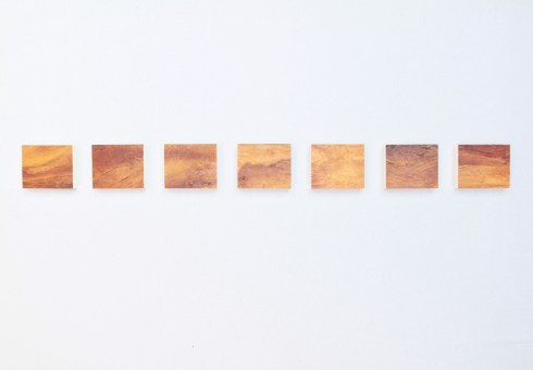 Once upon a time, olio, acrilico, resina, gesso su Polistirolo, 165x15cm, 2014