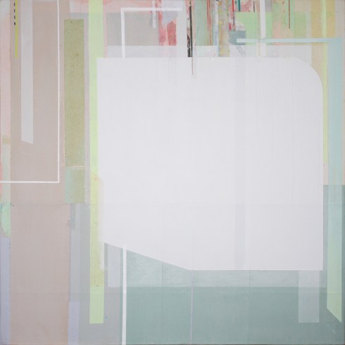 Viviana Valla, Tropical geometry, 2014, Tec.mista su tela,30x30cm