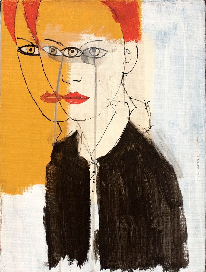 Valentina Chiappini, Senza titolo, tecnica mista su tela, 40x30 cm, 2014