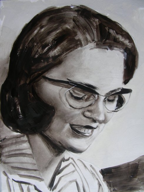 Valerio Melchiotti, The trap of the king, oil on canvas 30x40 cm, 2015