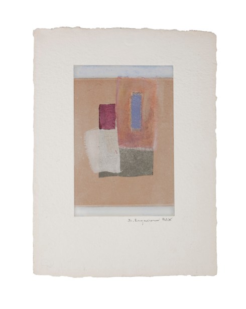 Domenica Regazzoni, Monoprint e Collage n. 12, 2010, 28x22 cm.