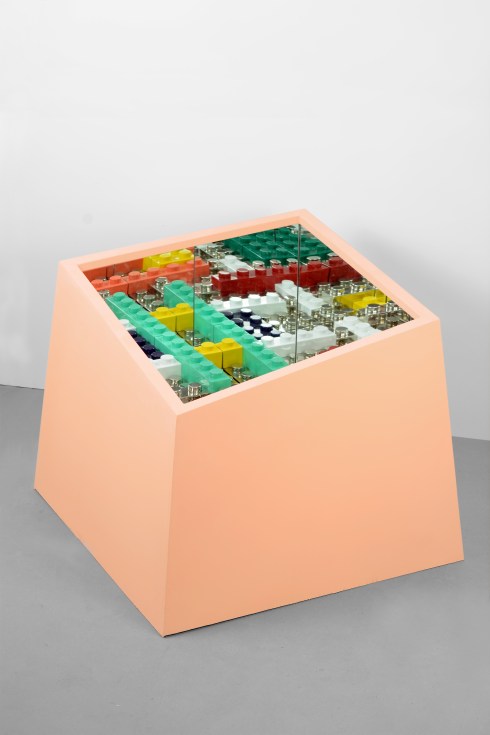 2014_%22kamigami box :rose%22cm 96x96x86-ferrocromato , legno e specchio, esemplare unico(c)