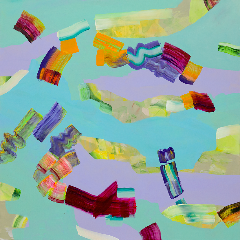 Isabella Nazzarri, Sublimazione di una valle, 120x120cm_2161