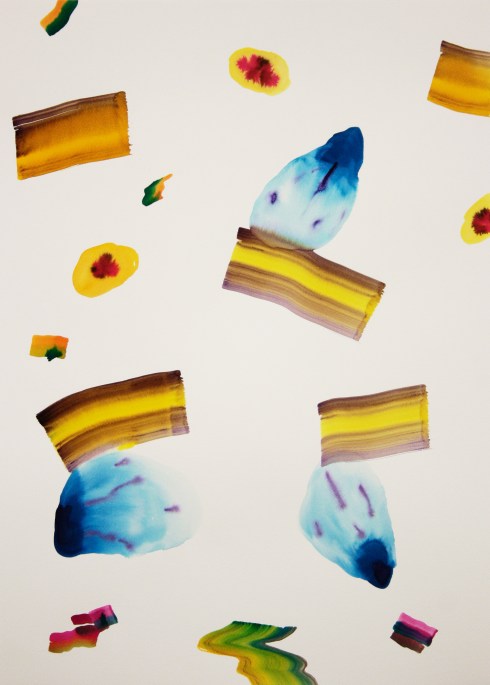 Mare dentro, acquerello su carta 50x70 cm 2017