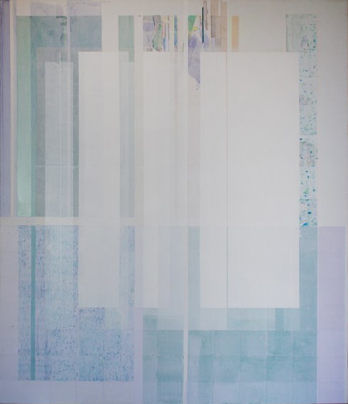 Senza titolo, Tec. mista su tela, 120x100cm, 2017