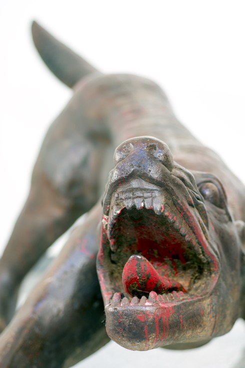 Wolves Coming , 2008-2010, Cast, cm 225x90x90..