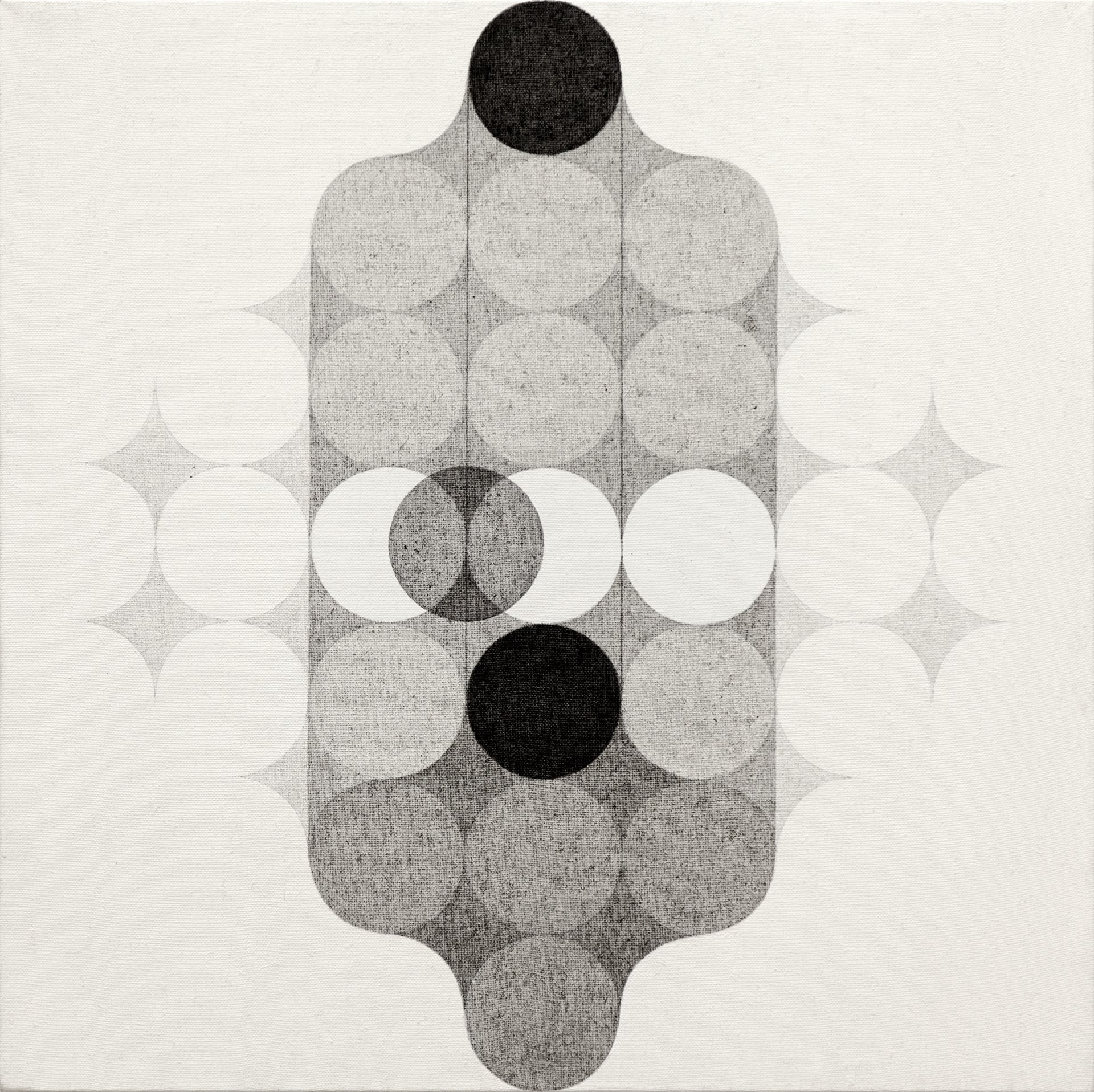 1970, Mutazioni, acrilico su tela copia