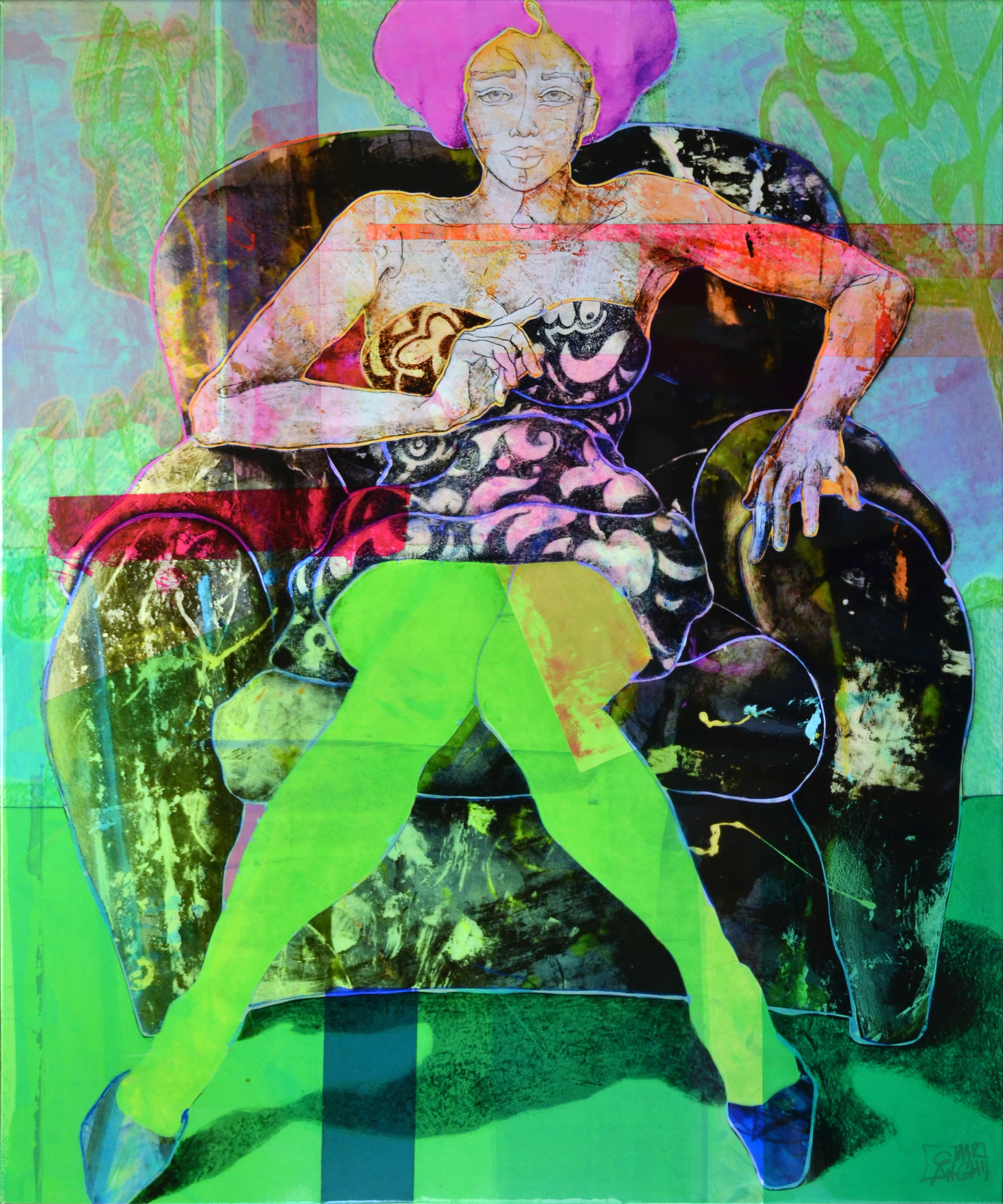 fiore latino - kristal cm 120x100